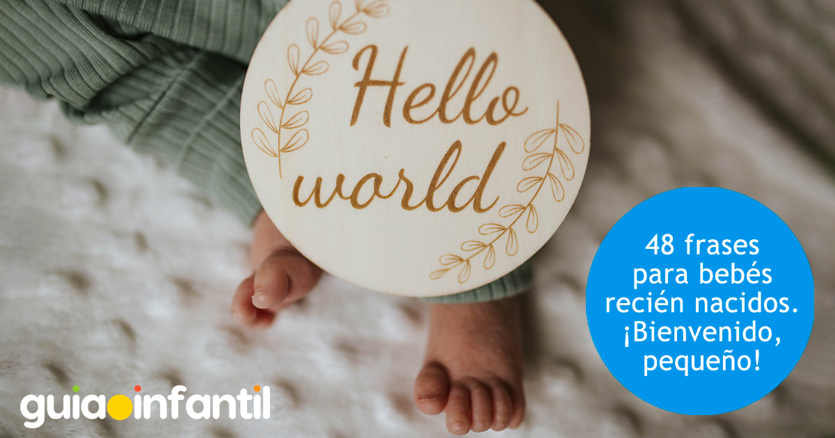 Frases para bebés recién nacidos