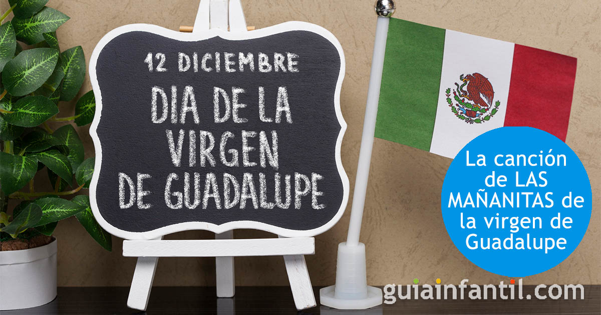 12 de diciembre, día de la Virgen de Guadalupe