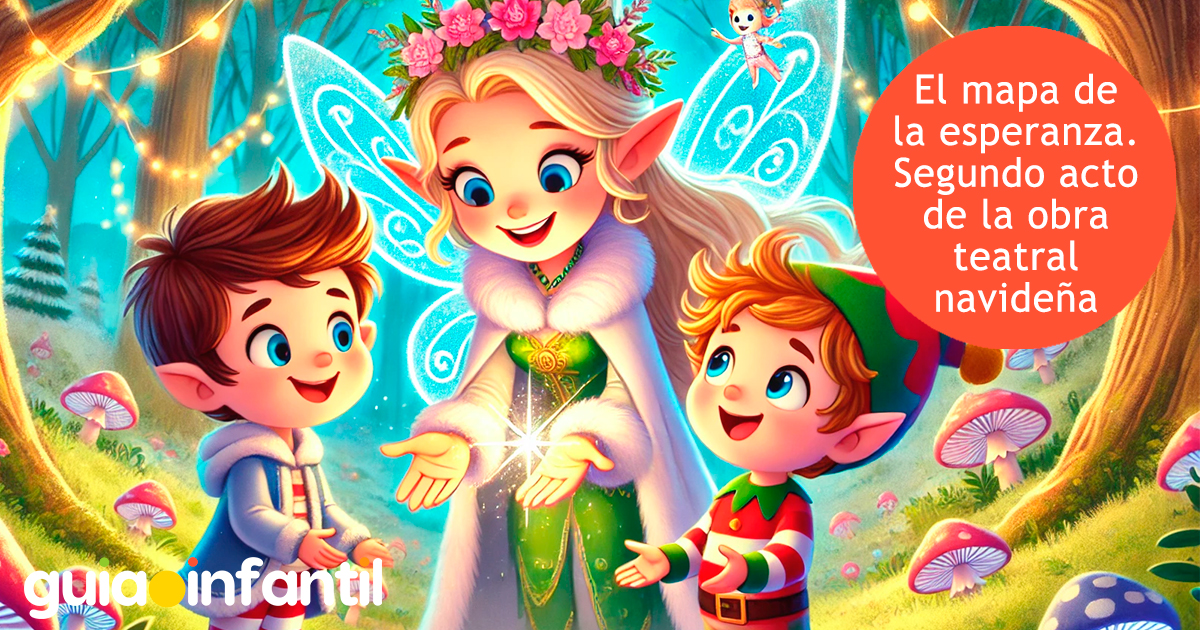 Segundo acto de la obra de teatro de Navidad