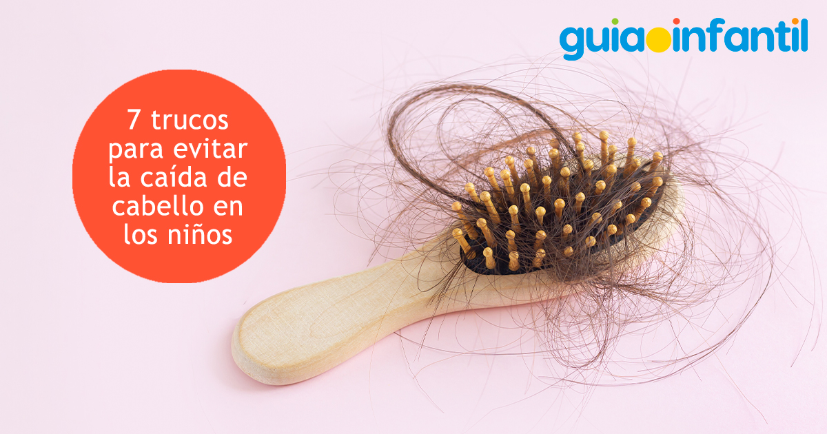 Trucos contra la caída de pelo de los niños