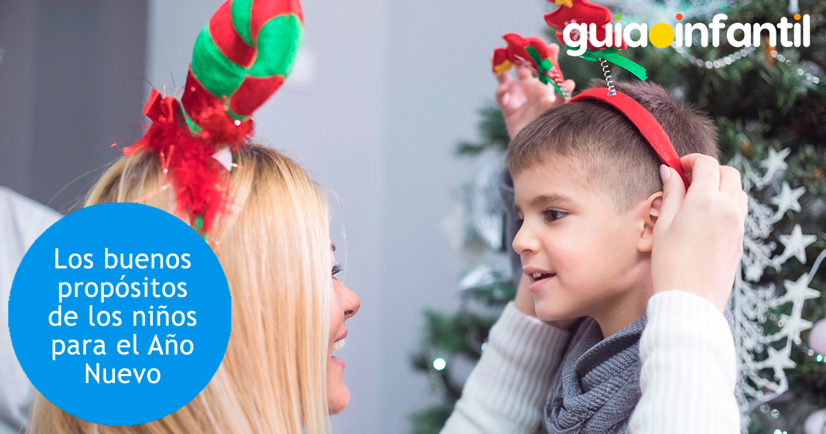 Propósitos de los niños para el año nuevo