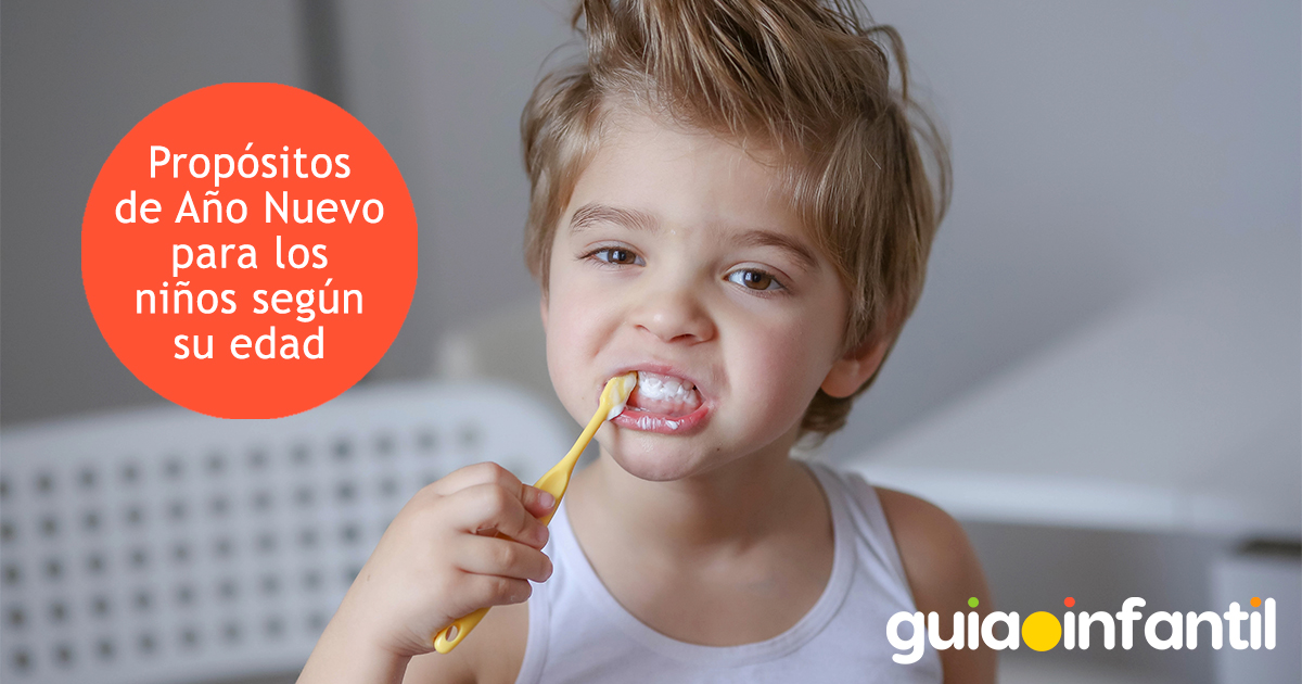 Propósitos de Año Nuevo para niños según su edad