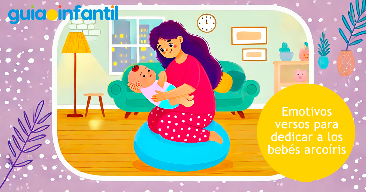 Versos para bebés arcoíris