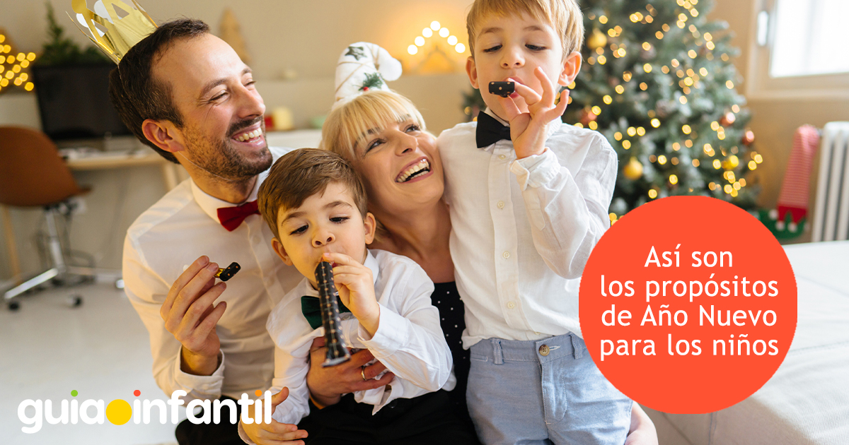 Propósitos de Año Nuevo para los niños