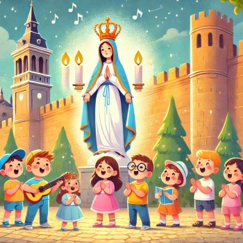 Historia de la Virgen de la Almudena fácil para niños - 9 de noviembre