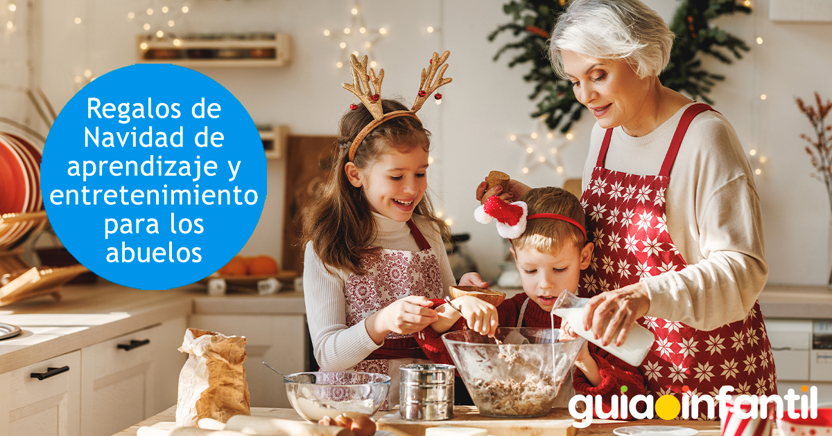 Regalos de Navidad para abuelos de aprendizaje