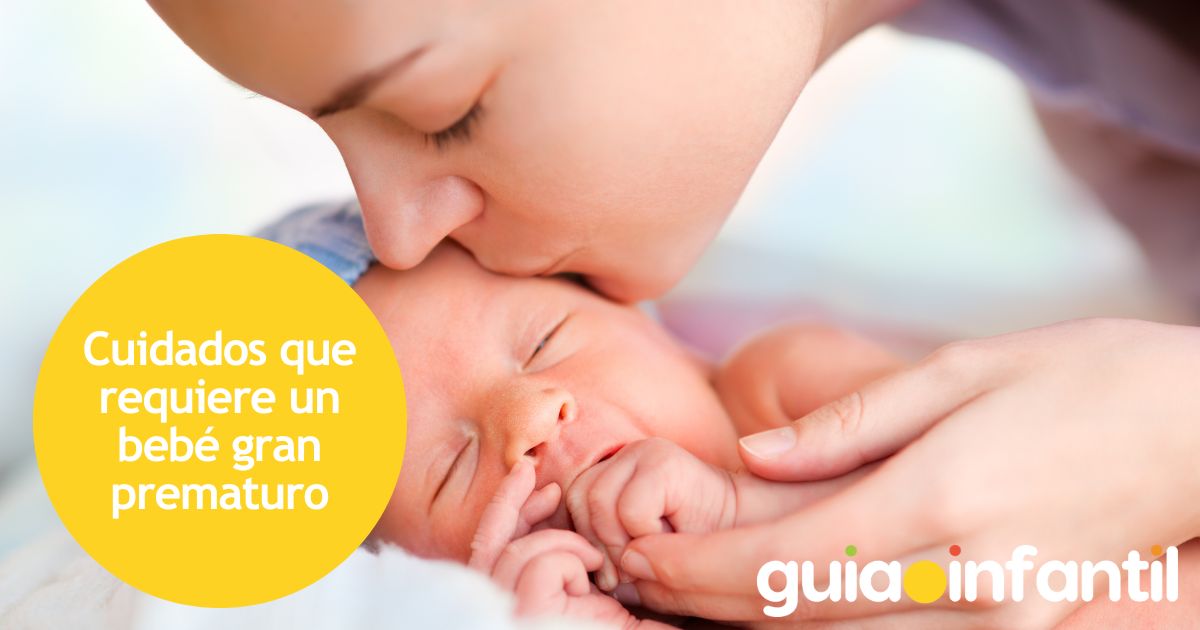 Cuidados que requiere un bebé gran prematuro