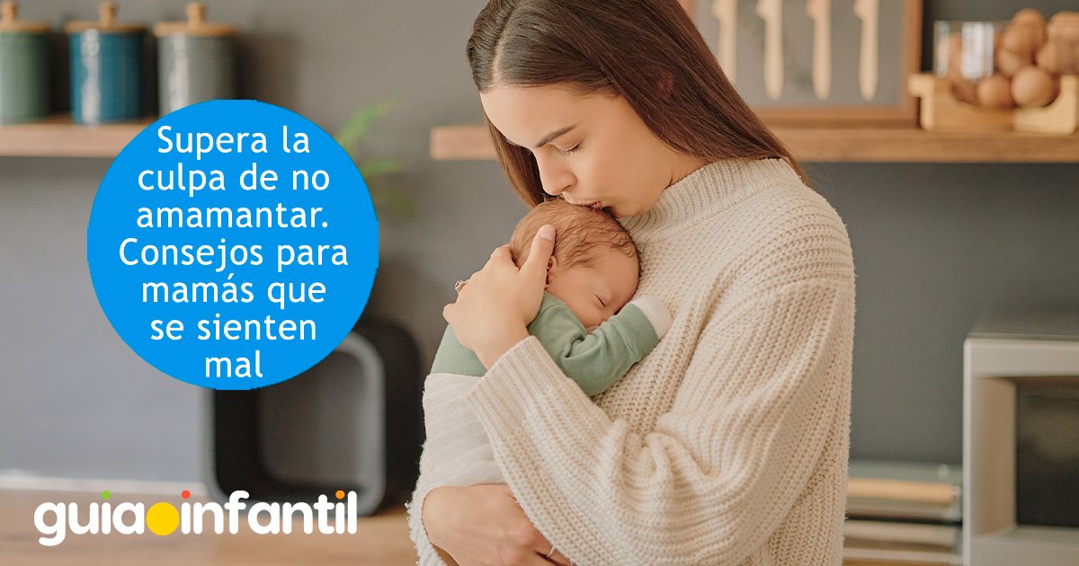 Mamás que se siente culpables de no dar el pecho