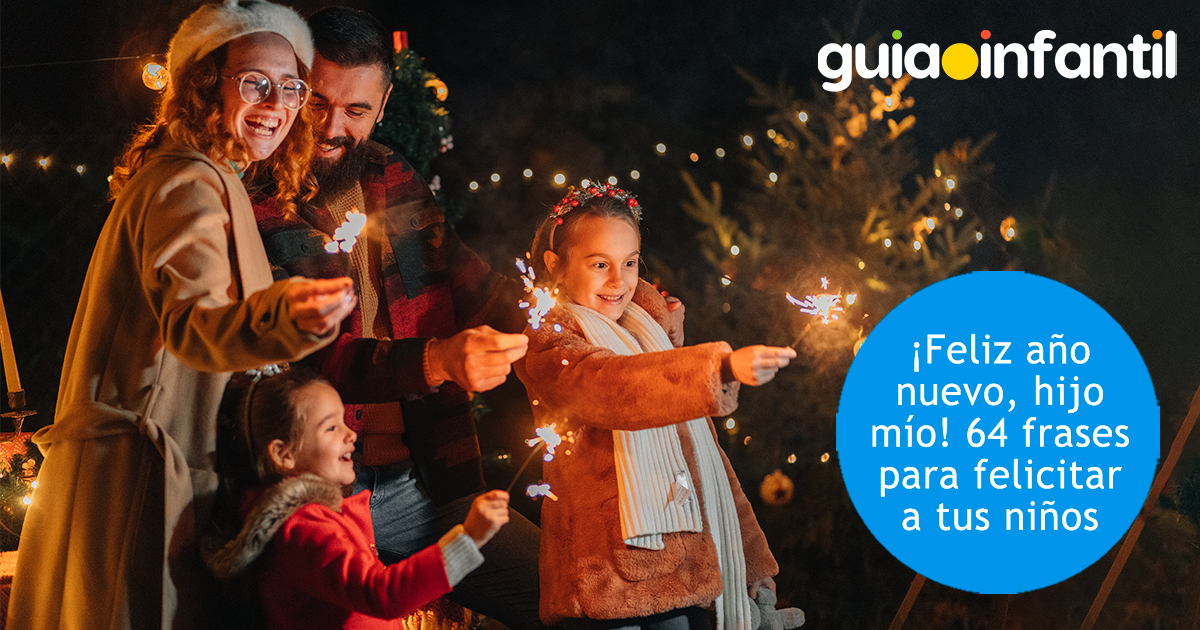 Mensajes para felicitar el Año Nuevo a los niños