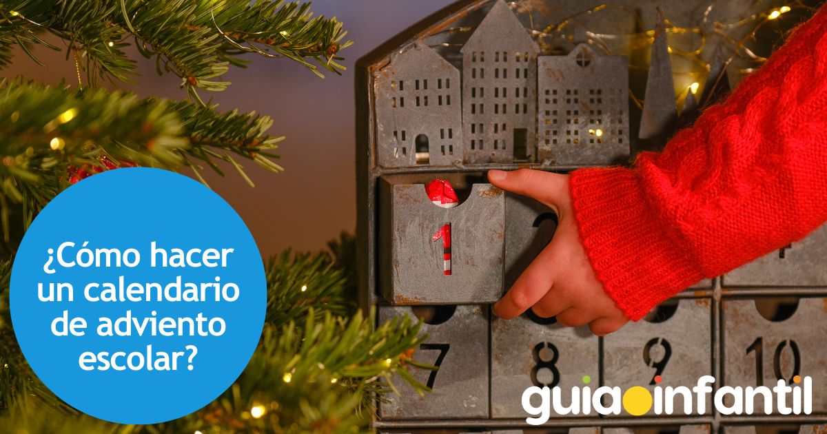 ¿Cómo hacer un calendario de adviento escolar?