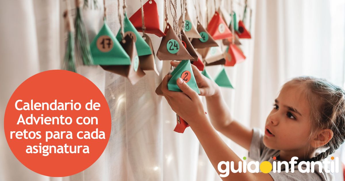 Calendario de Adviento con retos para cada asignatura