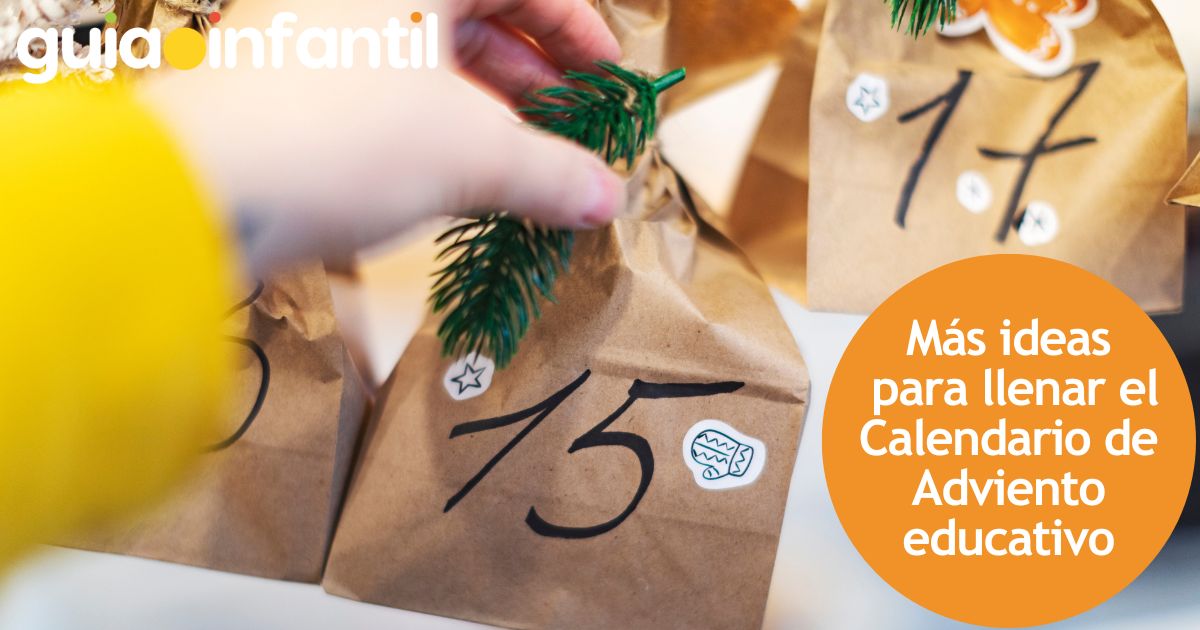 Más ideas para llenar el calendario de adviento educativo