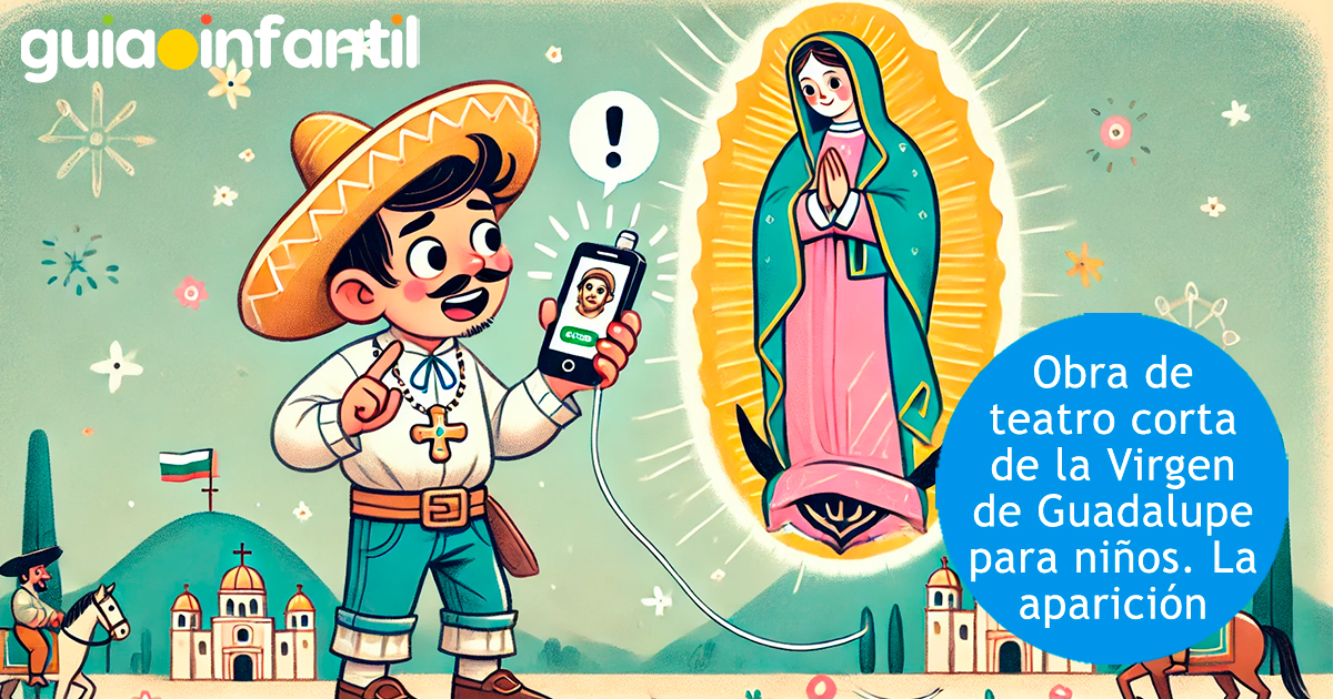 Obra de teatro sobre la aparición de la Virgen de Guadalupe
