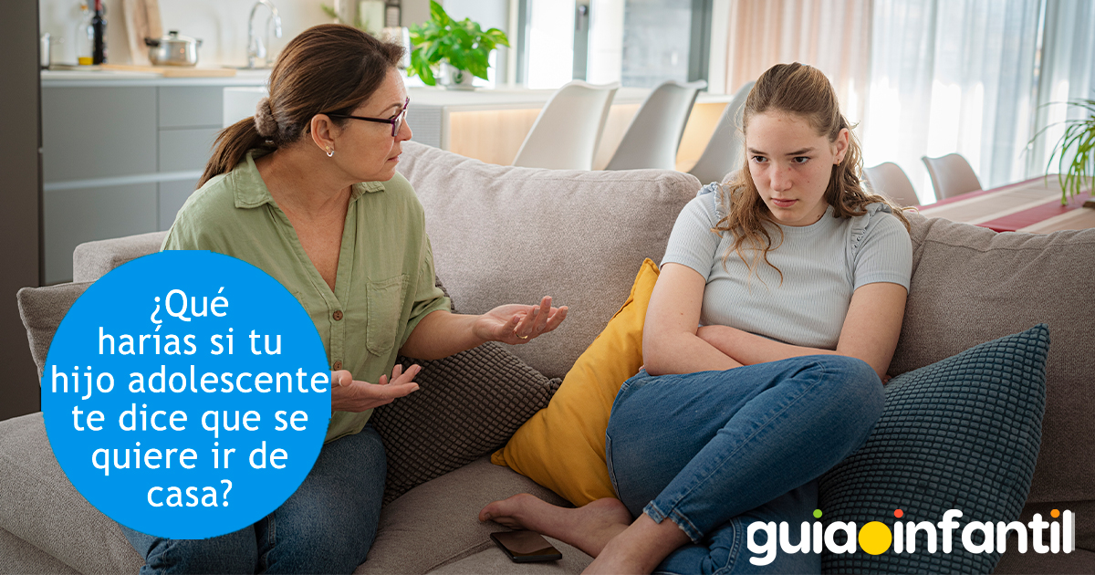 Adolescentes que se quieren ir de casa