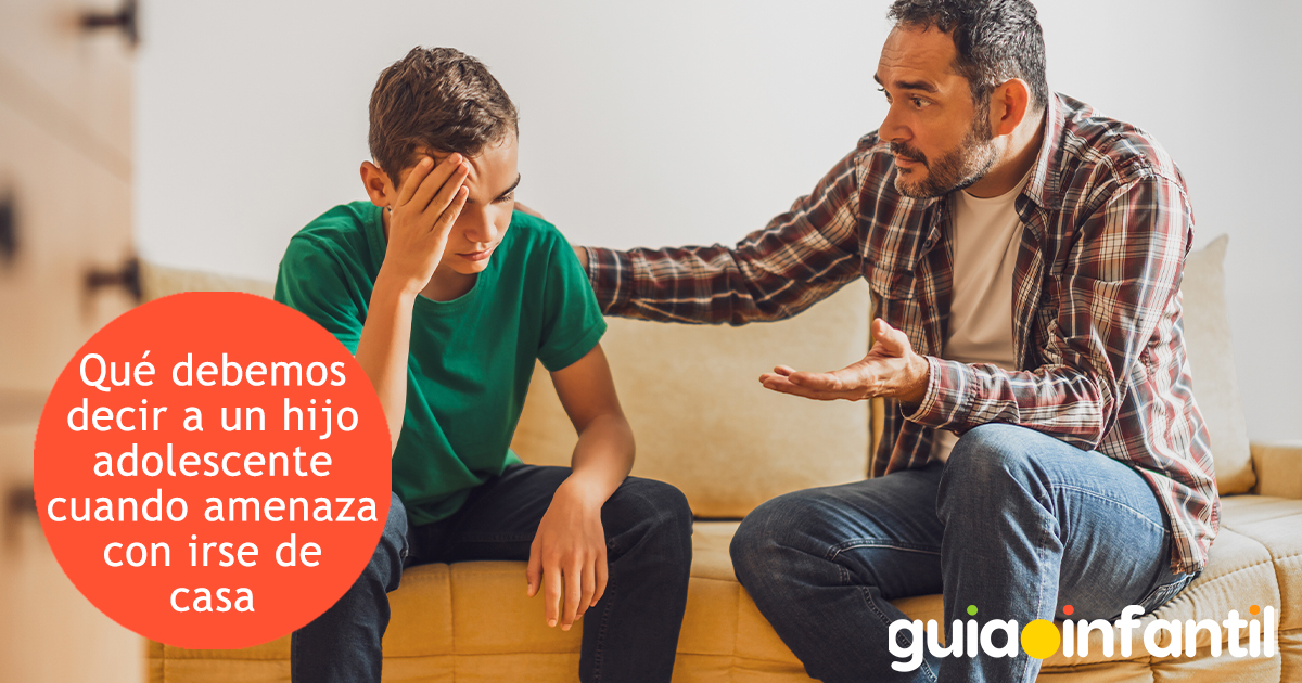 ¿Qué decir a un hijo adolescente que no quiere vivir en casa?