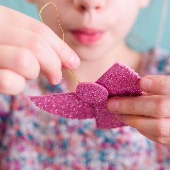 Adornos de Navidad con goma eva