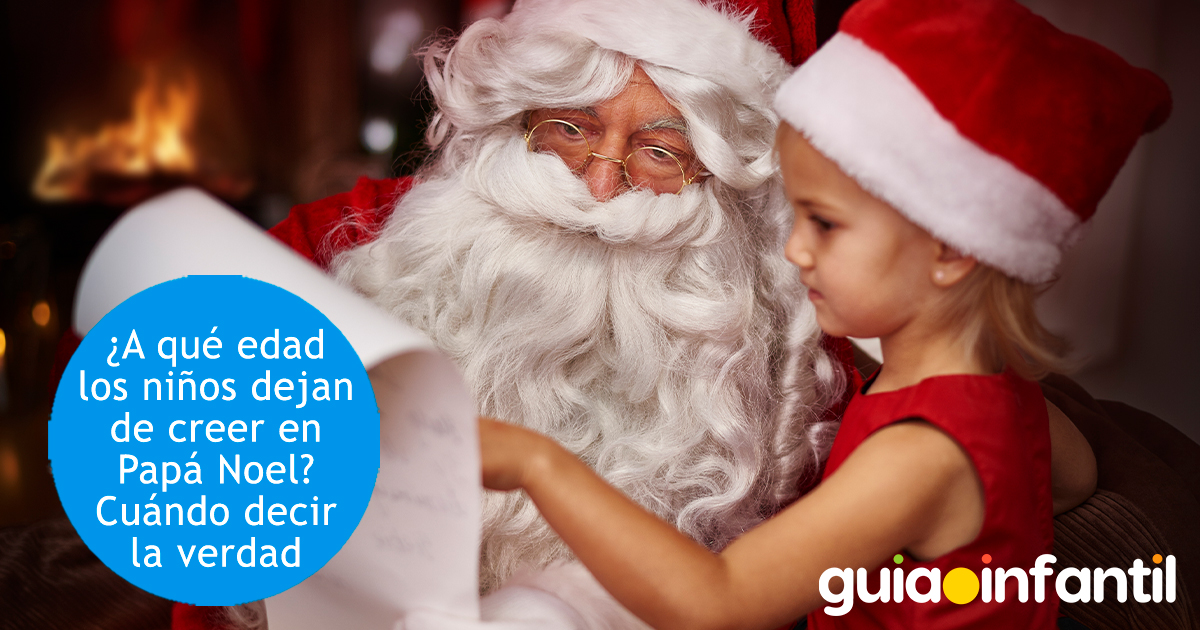 Los niños y Papá Noel