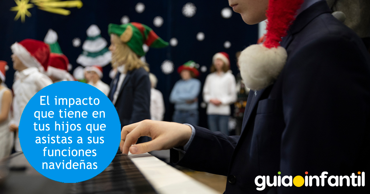 Impacto de las funciones navideñas de los niños