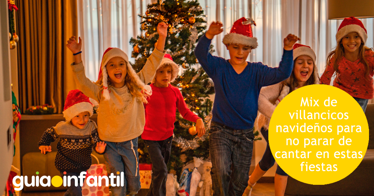 Mix de villancicos navideños para niños