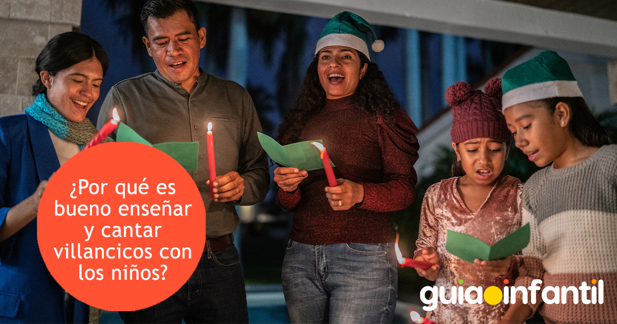 Beneficio de cantar villancicos con los niños en Navidad