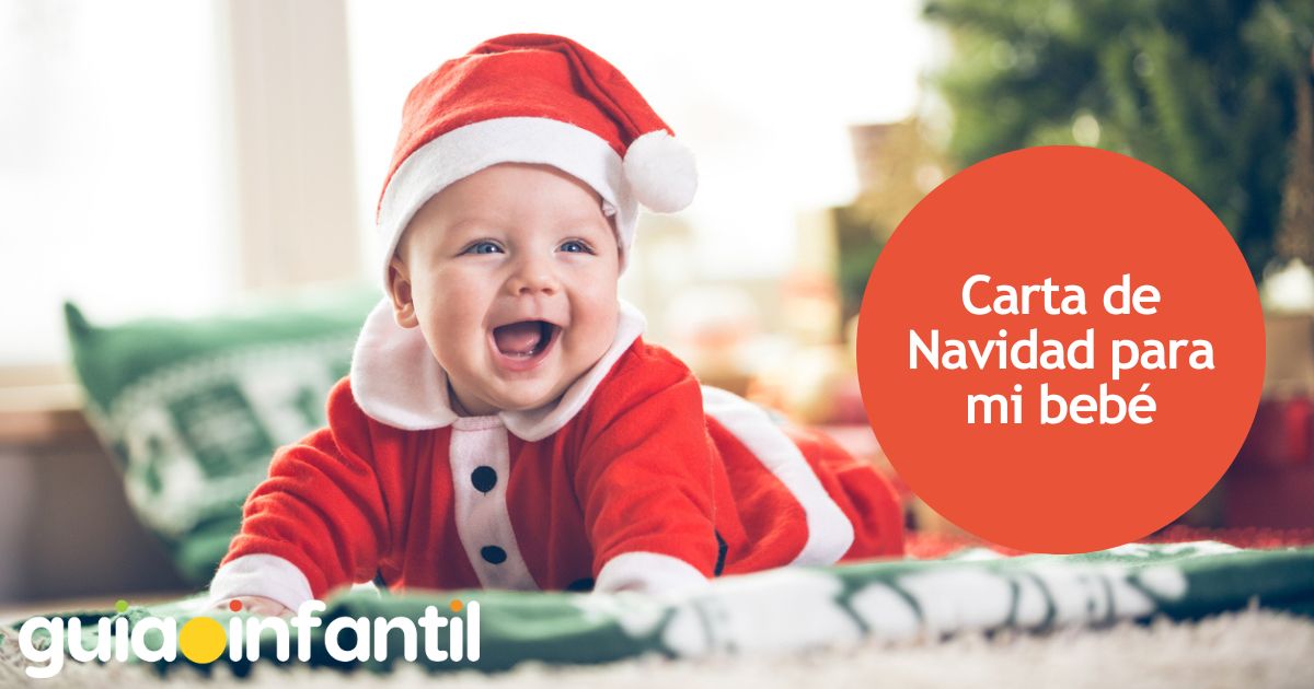 Carta de Navidad para mi bebé