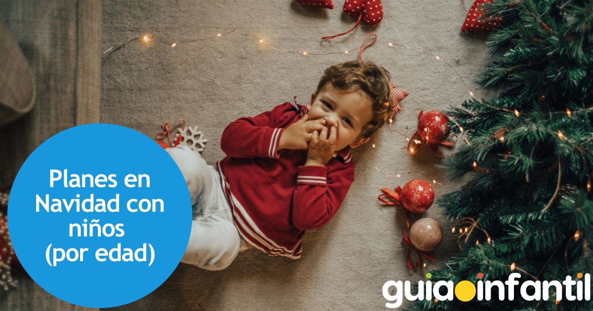 Planes en Navidad con niños según su edad