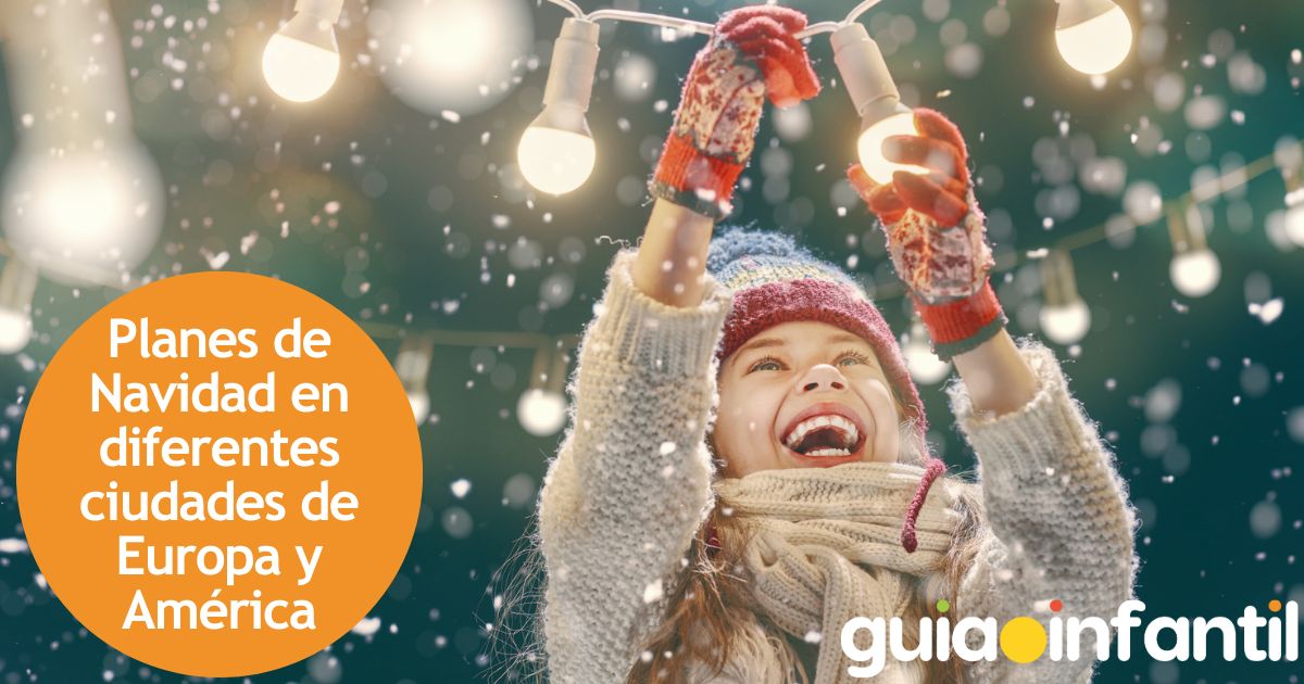 Planes de Navidad con niños en diferentes ciudades de Europa y América