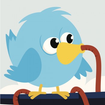 El pájaro glotón. Cuento infantil para niños egoístas