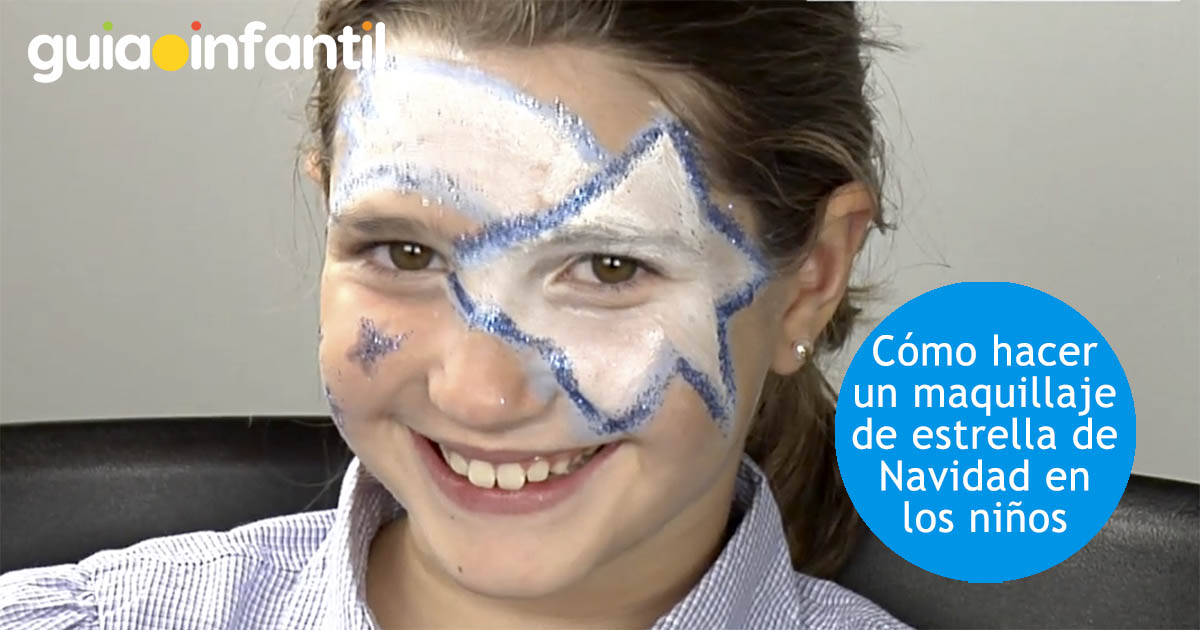 Maquillaje de estrella para niños Maquillaje de estrella para niños