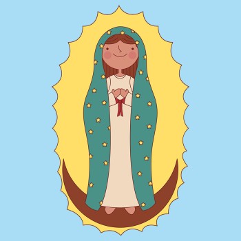 Frases de la Virgen de Guadalupe para niños para transmitir la fe en Dios