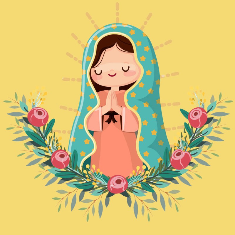 La Virgen de Guadalupe y los niños. Actividades para el 12 de diciembre
