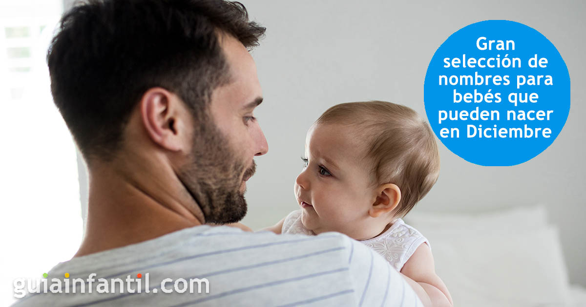nombres para niños de diciembre 2024
