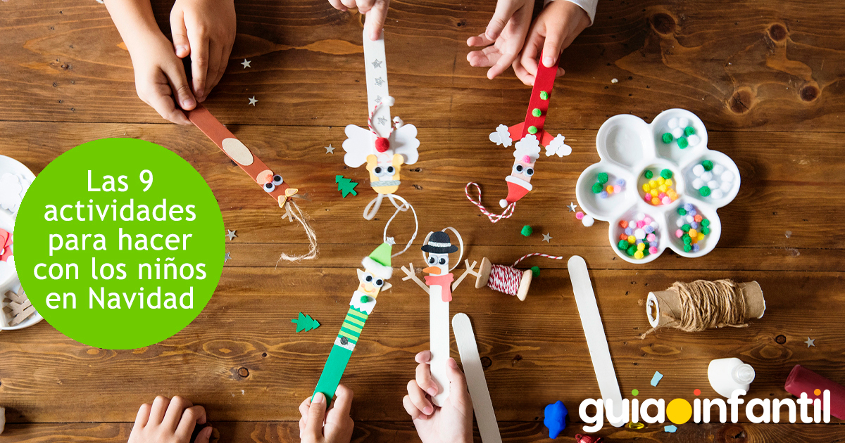 10 actividades navideñas para niños