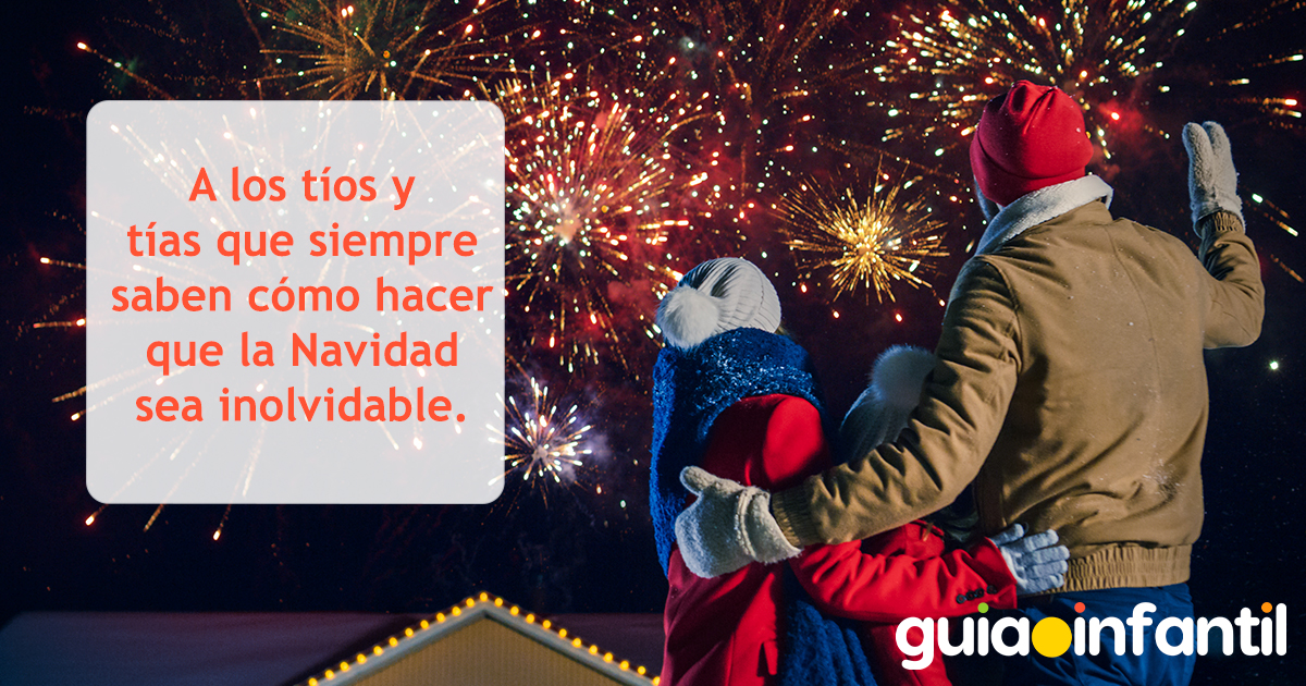 Mensajes para tíos y tías en Navidad