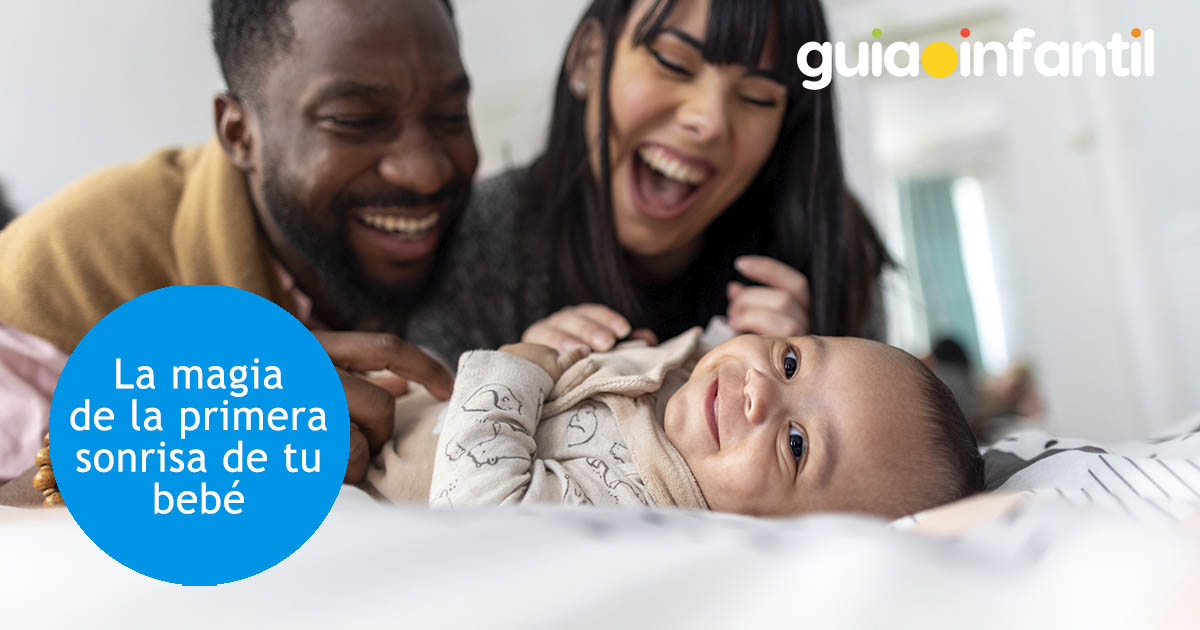 primera sonrisa del bebé