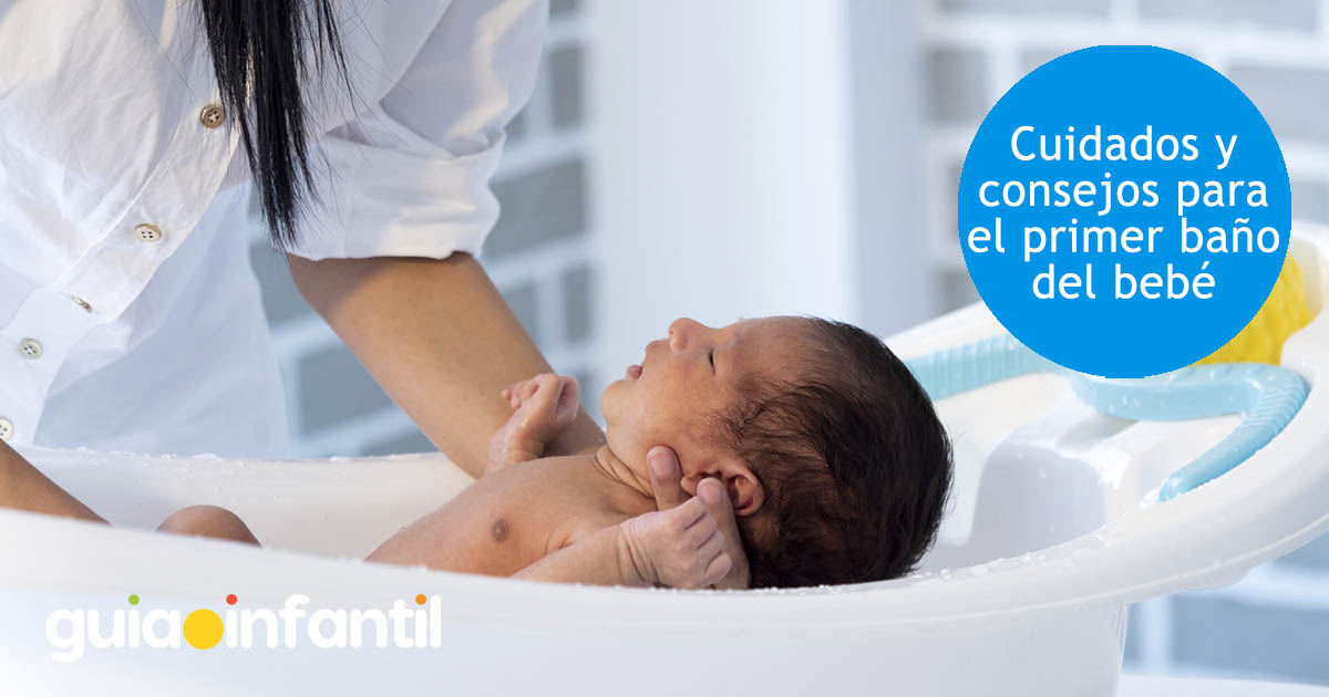primer baño del bebé