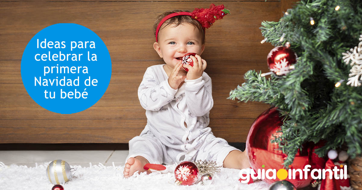 la primera navidad del bebé