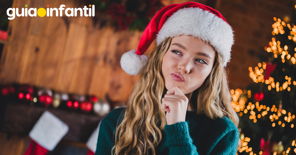 Adivinar con los niños en Navidad