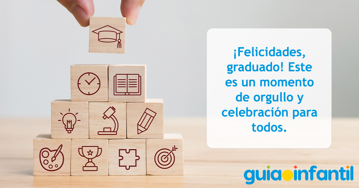 Postal de graduación de secundaria