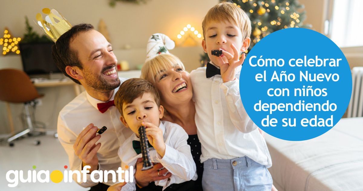 Cómo celebrar el Año Nuevo con niños según su edad