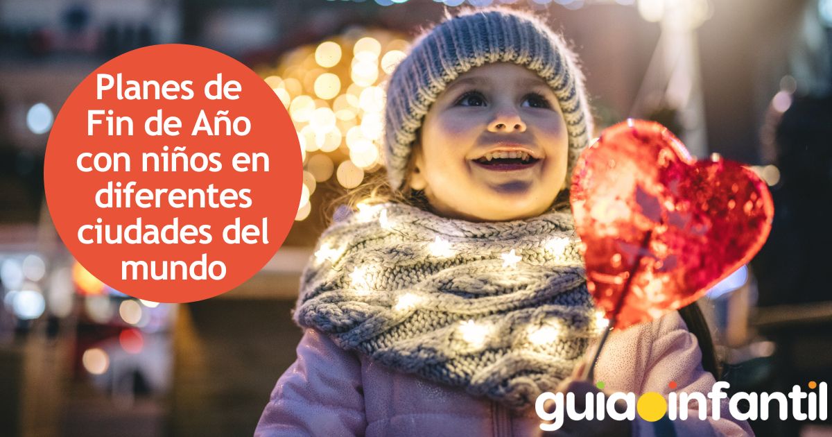 Planes de  Fin de Año  con niños en diferentes ciudades del mundo