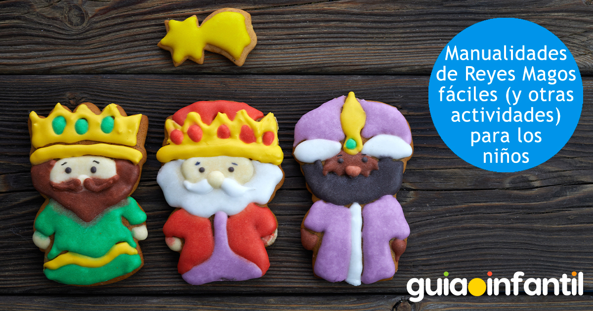 Manualidades de Reyes Magos para los niños