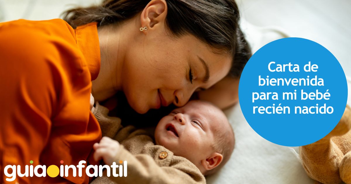 Carta de bienvenida para mi bebé recién nacido en 2025