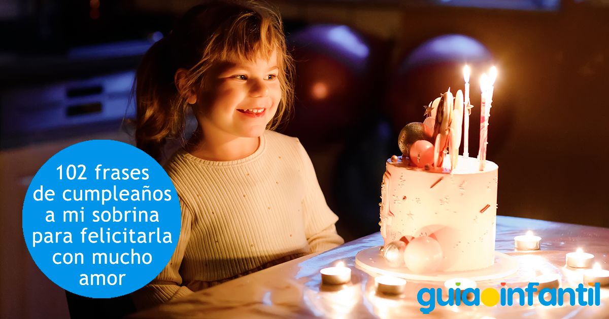 Frases de cumpleaños para mi sobrina