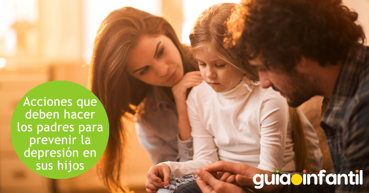 Acciones de los padres contra la depresión infantil
