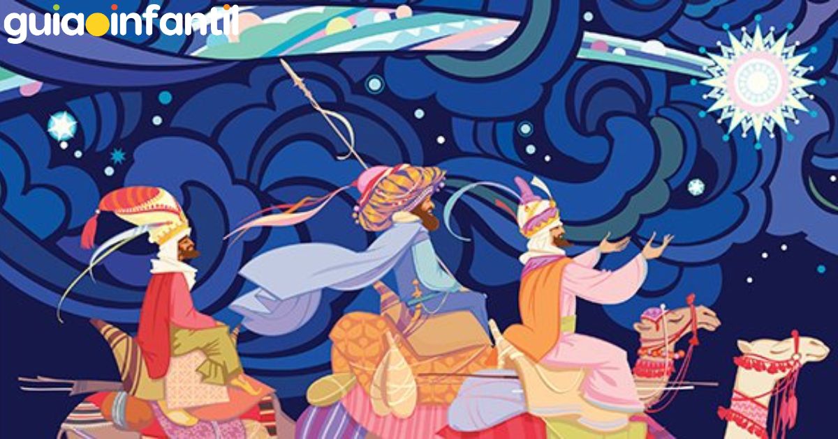 La historia de los Reyes Magos para niños