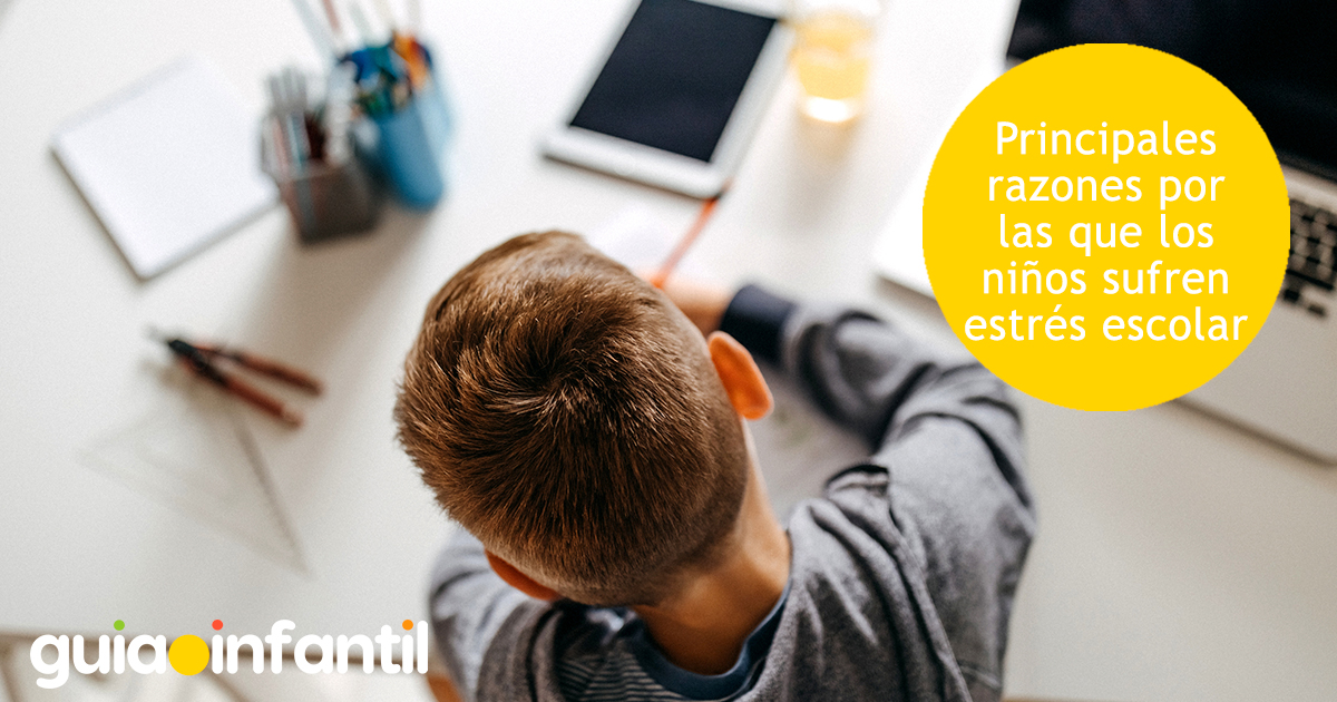 Razones del estrés escolar