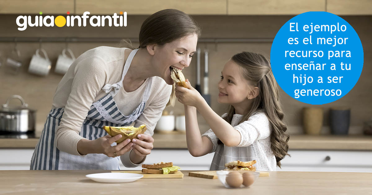 la generosidad para niños