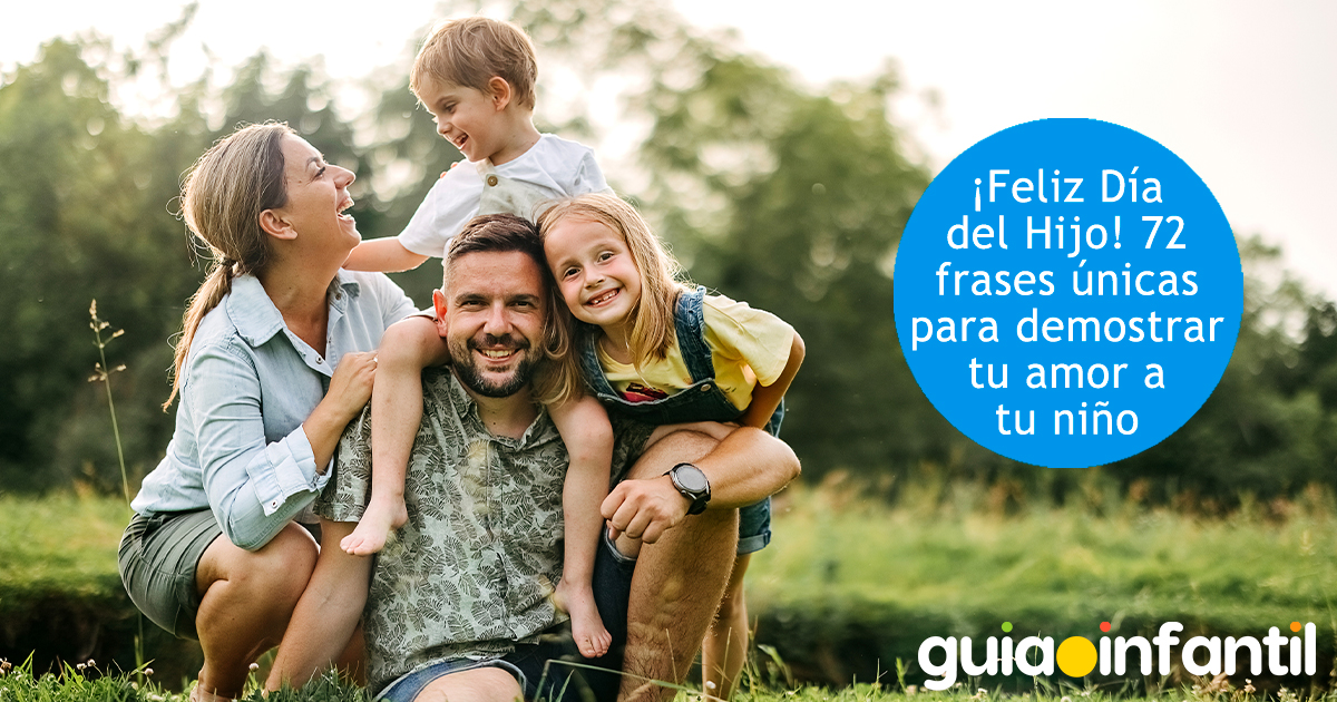 Frases por el Día del Hijo para tu niño