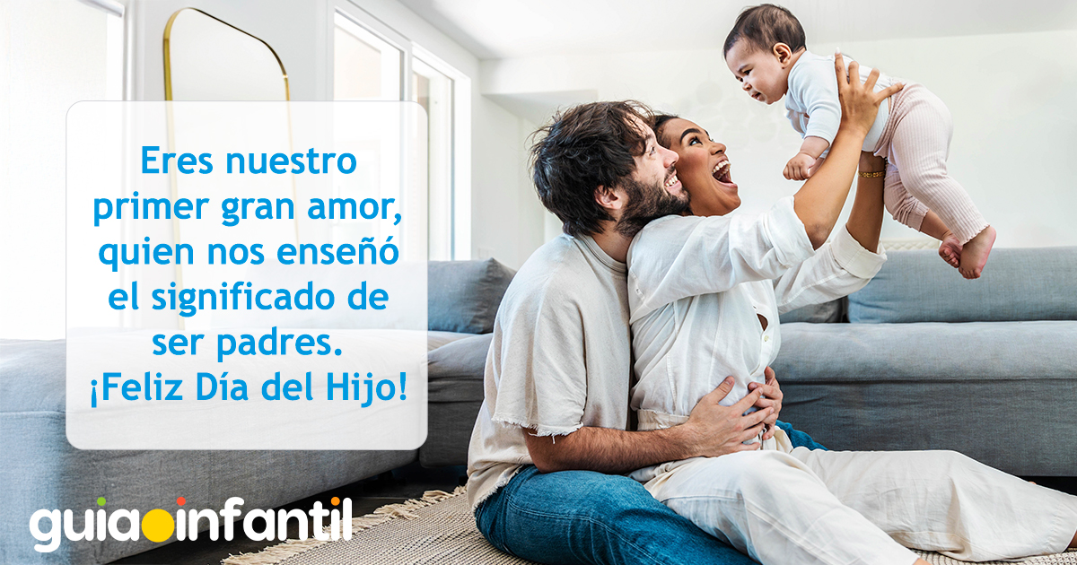 Frases del Día del Hijo para el primer bebé